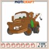 Tow Mater Embroidery Design 4x5x7 Inch 2 Tow Mater Embroidery Design 4x5x7 Inch