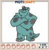 Sulley Embroidery Design 3 Sizes