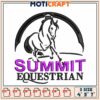 Summit Equestrian Horse Embroidery Design