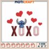 Stitch XOXO Embroidery Design 4x5x7 inch 2 Stitch XOXO Embroidery Design 4x5x7 inch