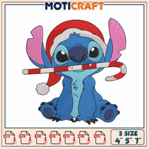 Stitch Christmas Embroidery Design