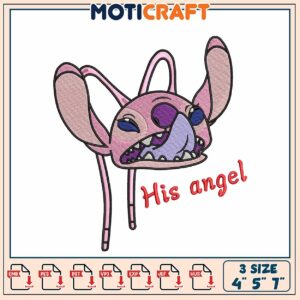 Stitch Angel Embroidery Design