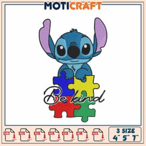 Stitch Be Kind Embroidery Design