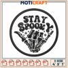 Stay Spooky Embroidery Design 1 Stay Spooky Embroidery Design