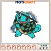 Squirtle Demon Slayer Embroidery Design