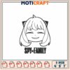 Spy x Family Embroidery Design 3 Sizes