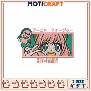 Spy x Family Anya Embroidery Design