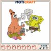 SpongeBob and Patrick Fun Embroidery Design for All Machines
