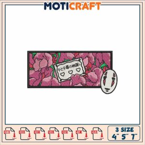 Spirited Away Embroidery Patch 3 Sizes