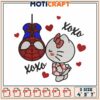 Spiderman Hello Kitty Kiss Embroidery Design