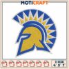 Spartan Helmet Embroidery Design 4x5x7 Inch
