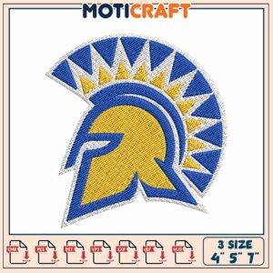 Spartan Helmet Embroidery Design 4x5x7 Inch Spartan Helmet Embroidery Design 4x5x7 Inch