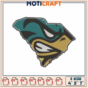 South Carolina Bird Embroidery Design