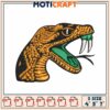 Snake Embroidery Design 3 Sizes