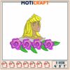 Sleeping Beauty Embroidery Design