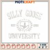 Silly Goose University Embroidery Design for Custom Projects