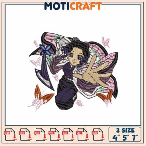 Shinobu Kocho Embroidery Design Shinobu Kocho Embroidery Design