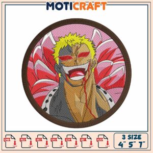 Shanks Embroidery Patch - 3 Sizes