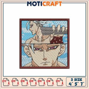 Seven Deadly Sins Gowther Embroidery Design Seven Deadly Sins Gowther Embroidery Design