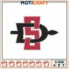 SDSU Aztec Embroidery Design