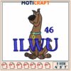 Scooby Doo Embroidery Design 3 Sizes