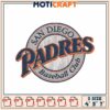 San Diego Padres Embroidery Patch Design Available in Three Sizes