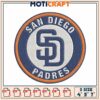 San Diego Padres Embroidery Design