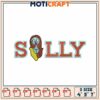 Sally Embroidery Design 4x5x7 inch