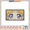 Sailor Moon Eyes Embroidery Design