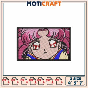 Sailor Moon Embroidery Patch Design