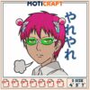 Saiki Kusuo Embroidery Design