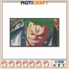 Roronoa Zoro Embroidery Design 4x7 inch