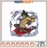 Roronoa Zoro Embroidery Design 3 Sizes