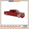 Red Truck Embroidery Design 4x5x7 Inch