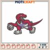 Raptor Basketball Embroidery Design
