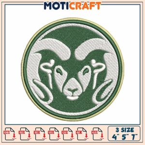 Ram Embroidery Design - 3 Sizes