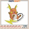 Raichu Embroidery Design 4x5x7 Inch