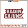 Ragin Cajuns Embroidery Design 4x5x7 Inch