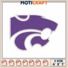 Purple Cat Embroidery Design in Three Sizes for Creative Projects