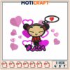 Pucca Embroidery Design 4x5x7 Inch