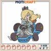 Princess Peach Go Kart Embroidery Design