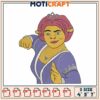 Princess Fiona Embroidery Design 4x5x7 Inch