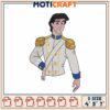 Prince Eric Embroidery Design 3 Sizes