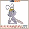 Princess Atta Embroidery Design
