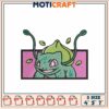 Pokemon Ivysaur Embroidery Design