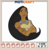 Pocahontas Embroidery Design, 3 Sizes