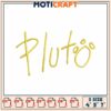 Pluto Embroidery Design 4x5x7 Inch