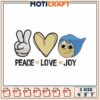 Peace Love Joy Embroidery Design 2 Peace Love Joy Embroidery Design