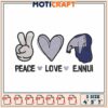 Peace Love Ennui Embroidery Design 1 Peace Love Ennui Embroidery Design