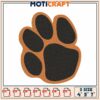 Paw Print Embroidery Design 4x5x7 inch 1 Paw Print Embroidery Design 4x5x7 inch
